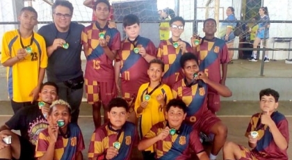 Equipe luzense de handebol Mirim é campeã invicta em Martinho Campos