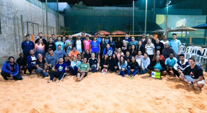 Luzenses participaram de curso de capacitação para professores de Beach Tennis